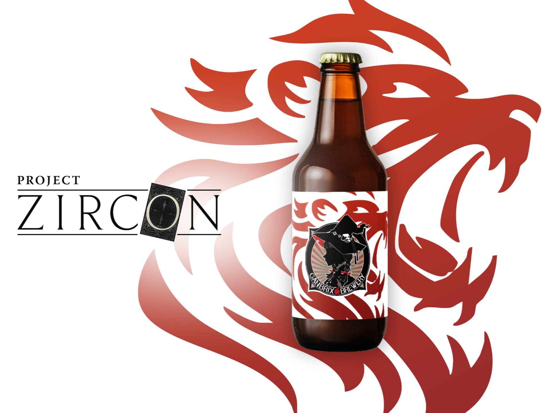 ブリリアントピール/赤　新品未使用品 PROJECT ZIRCONコラボ】Braveの激ヤバビール