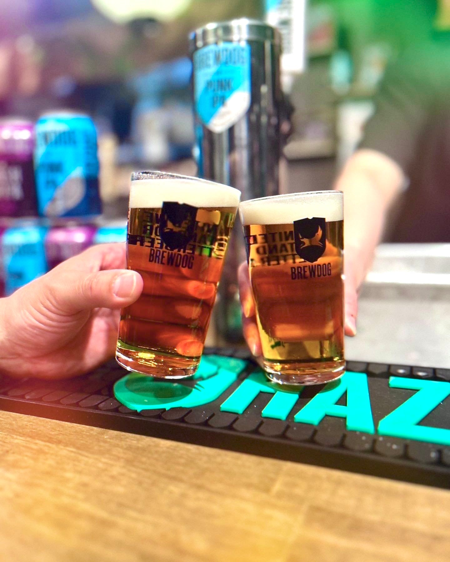 BREWDOG CAMDEN 麻バック バッジ ブリュードッグ ビアグラス BREWDOG】オリジナルグラス（305ml）